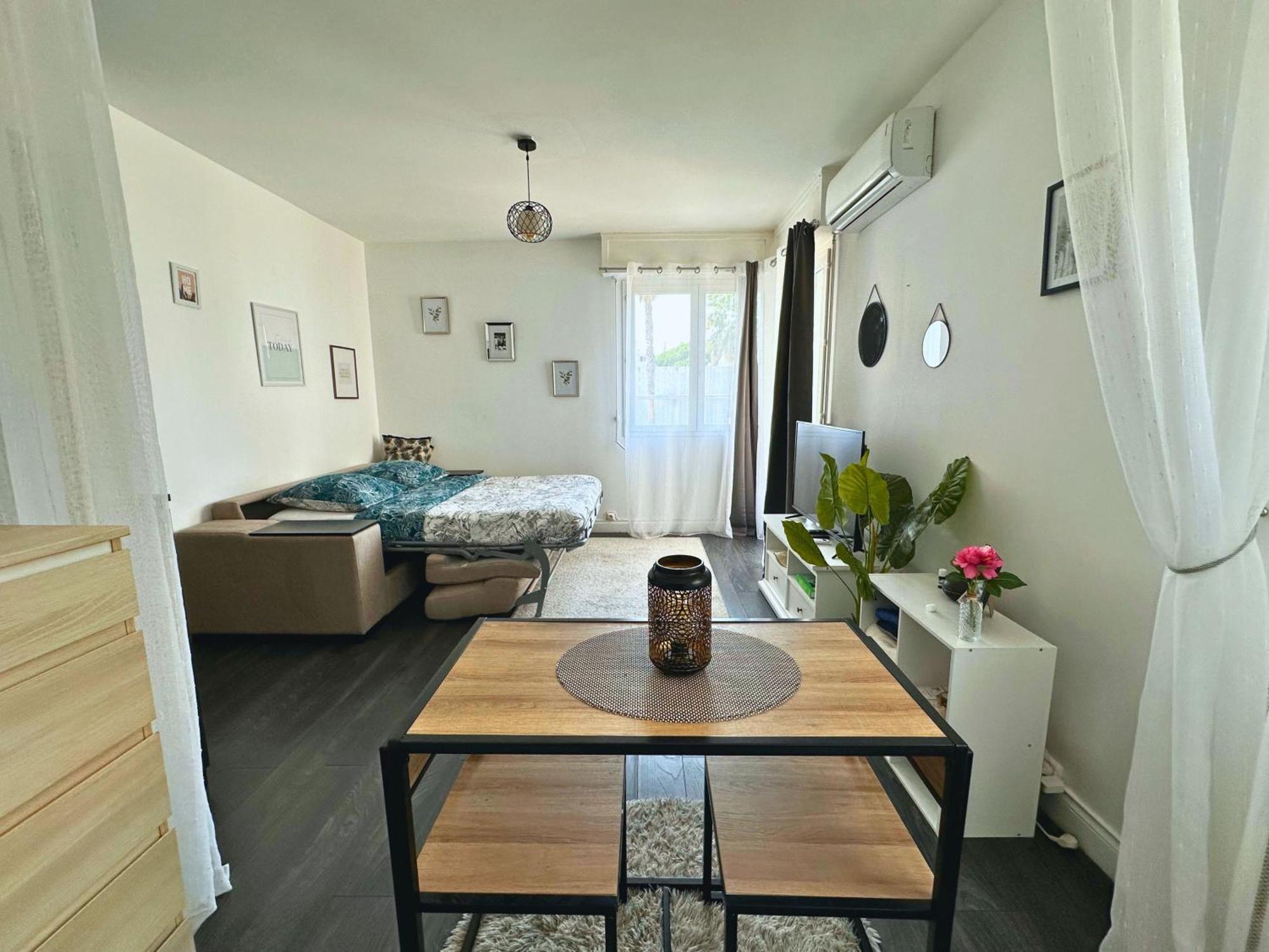 Cosy Palm Beach, Studio Pres De La Mer Et De La Croisette คานส์ ภายนอก รูปภาพ